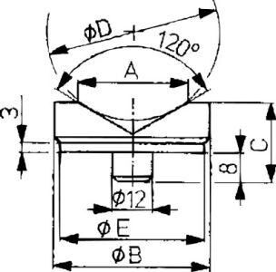 AMF Prismenaufsatz Gr. 45 Nr. 6441