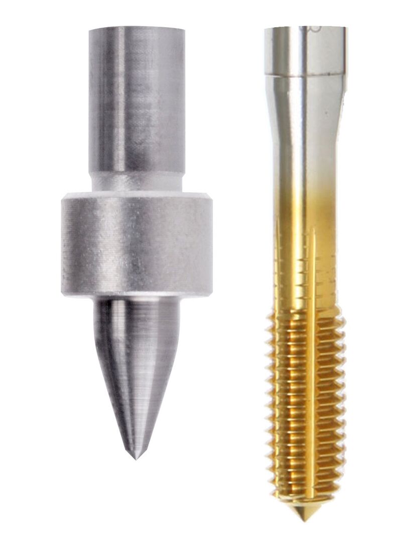 OPTIMUM Fließlochbohrer + Gewindeformer Thermdrill FORM 5 - Set Lang (M5)