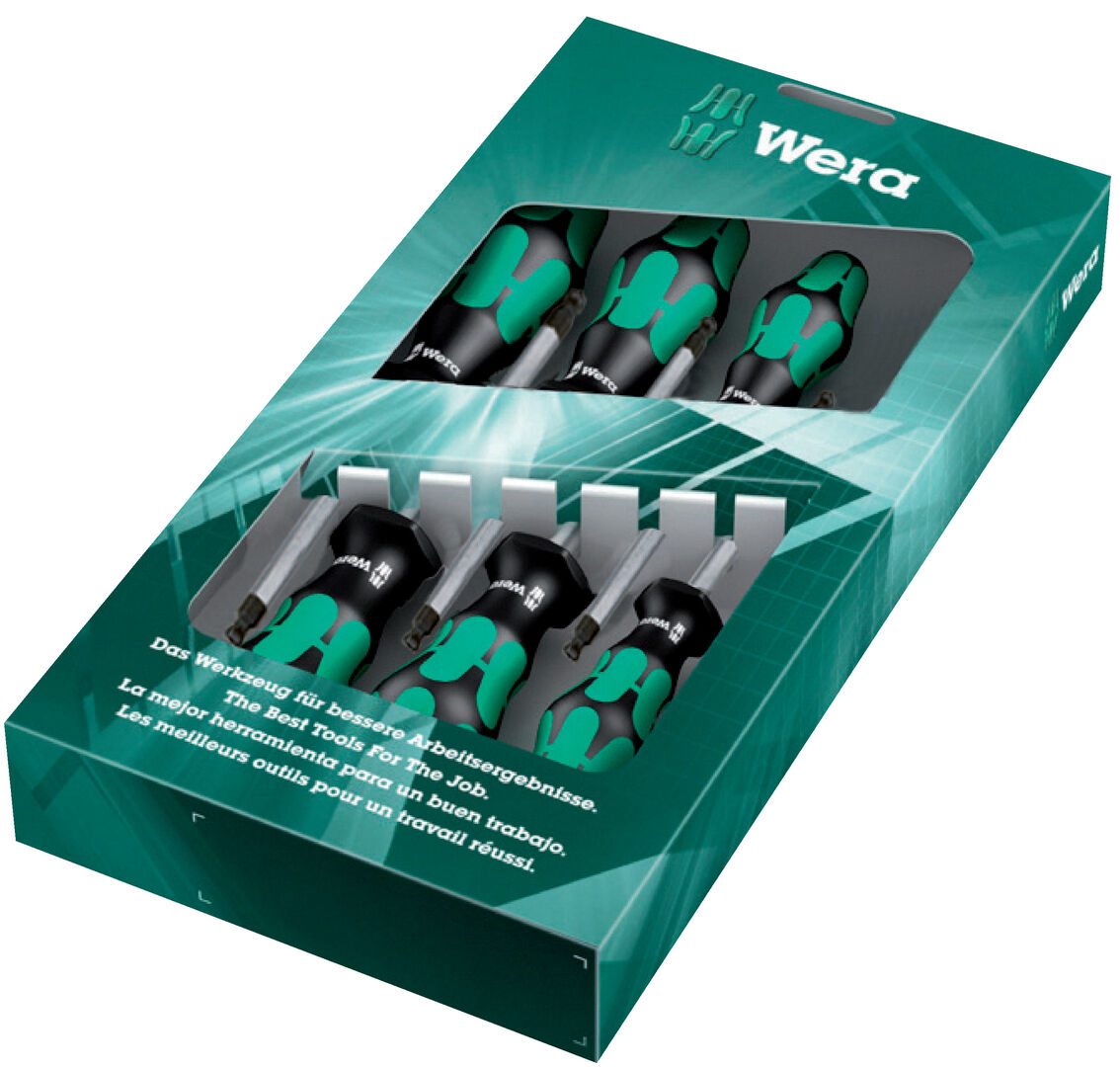 WERA Schraubendreher Set 6tlg. Innensechskannt