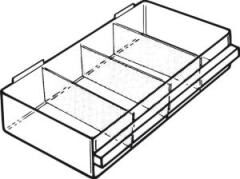 RAACO Ersatz-Schublade Typ E H64xB279xT153mm