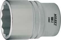 HAZET Steckschlüsseleinsatz 1/2" zwölfkant 32mm DIN3124