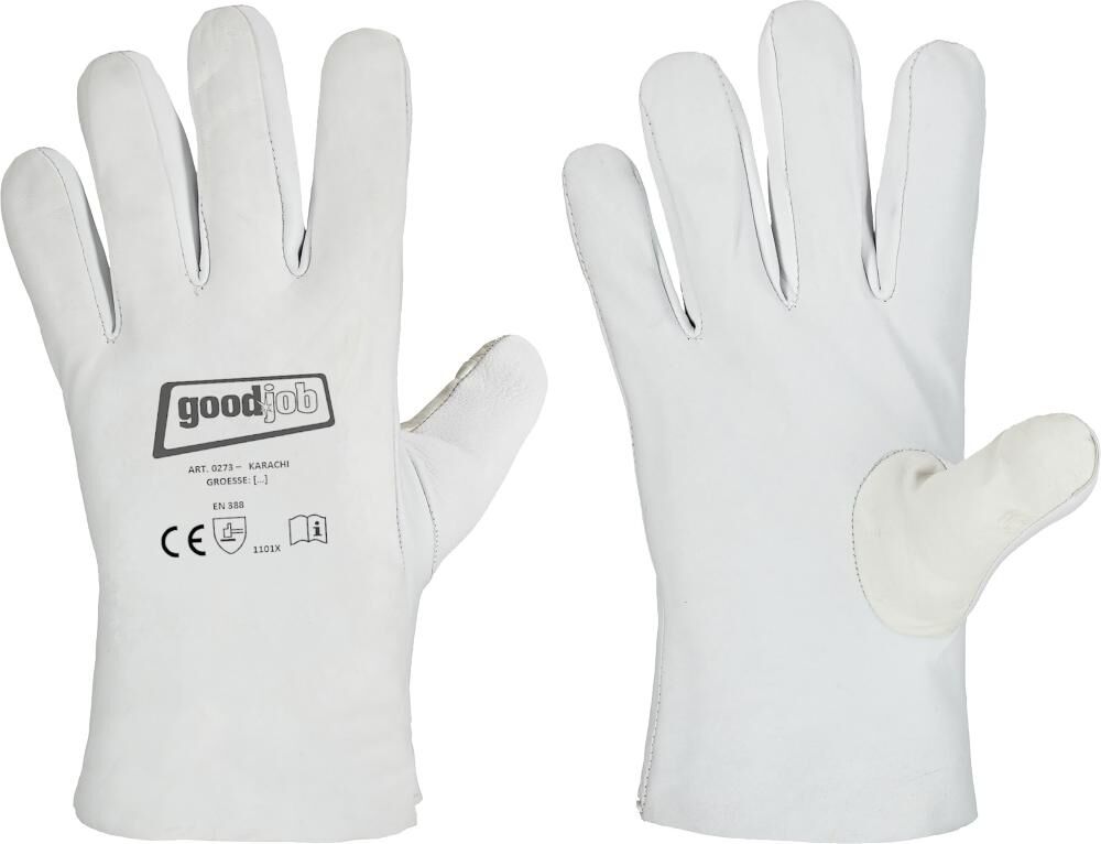 STRONGHAND Handschuh Nappaleder Gr. 10