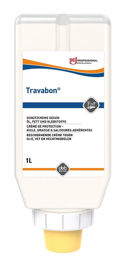 SC JOHNSON Hautschutzcreme Travabon 1000ml Softflasche