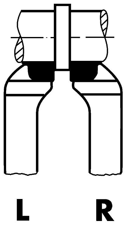 FORMAT Stirndrehmeißel HM D4977 Rechts 32x32x170mm P25 / 30