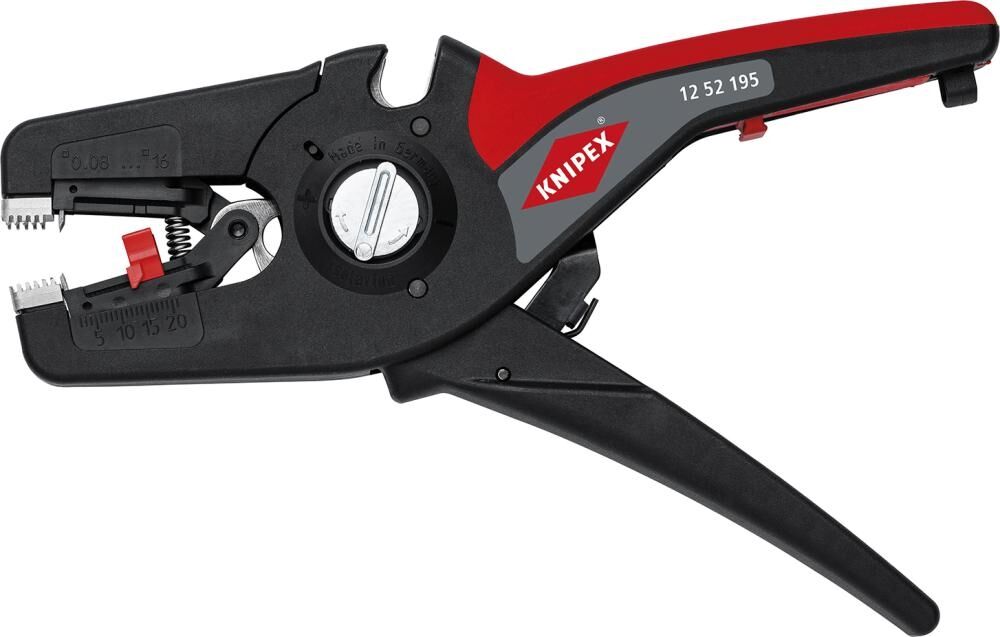 KNIPEX Automatische Abisolierzange 190mm PreciStri16 12 52 195