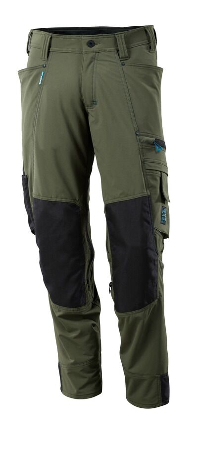 MASCOT Advanced Bundhose Stretch Gr. 76C45moosgrün 17179-311