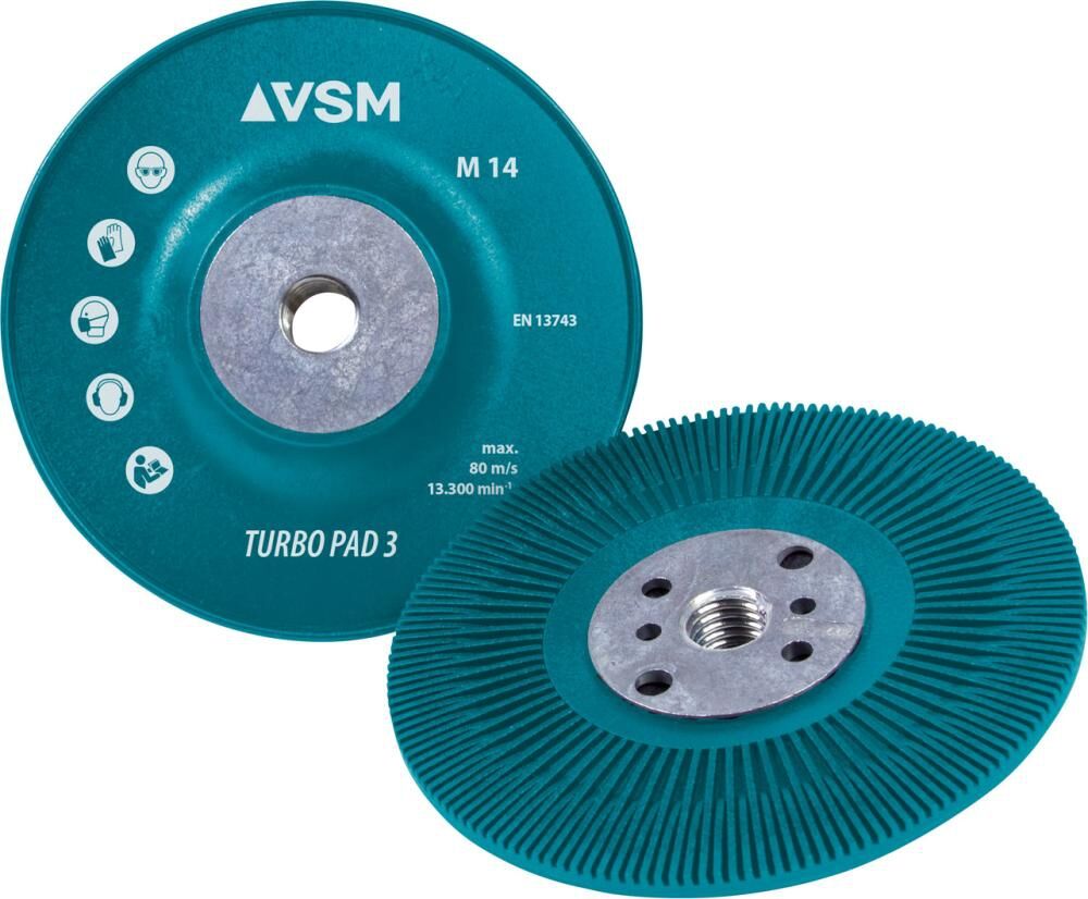 VSM Stützteller TURBO PAD 3 125mm M14