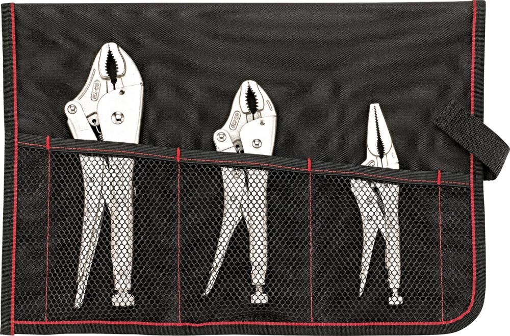 FORMAT Gripzangensatz in Rolltasche 3-teilig