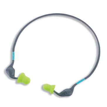 UVEX Bügelgehörschutz xact-band SNR26dB lime/grau 2125.372