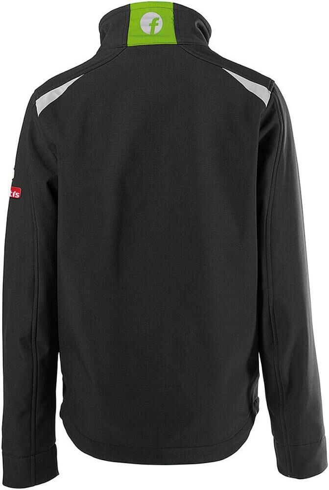 FORTIS Kids Jacke 24 schw./limegreen,Gr110-116