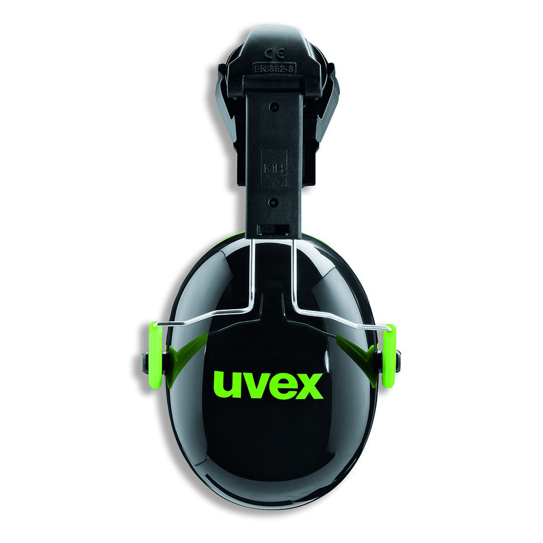 UVEX Helm-Kapselgehörschutz K2H SNR30dB schwarz/gelb 2600.202