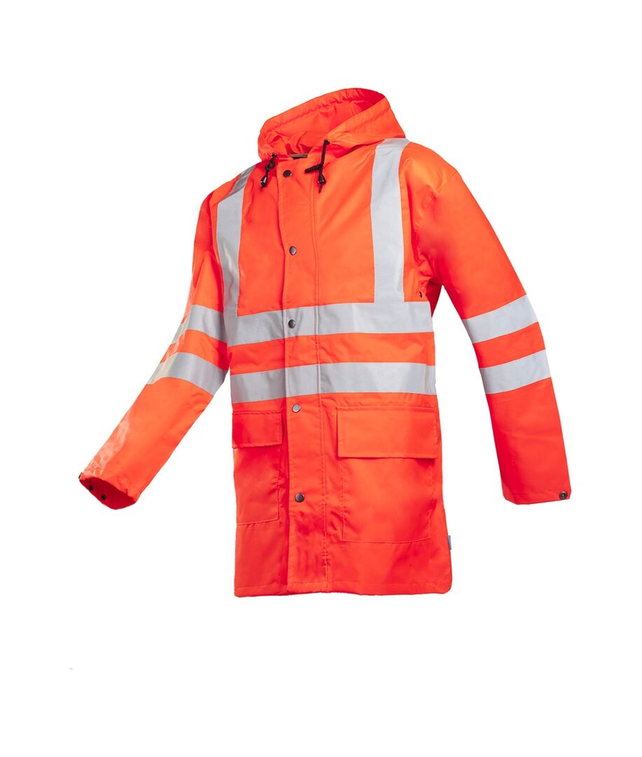 SIOEN Warnschutz Regenjacke MONORAY Gr. XXL leuchtrot
