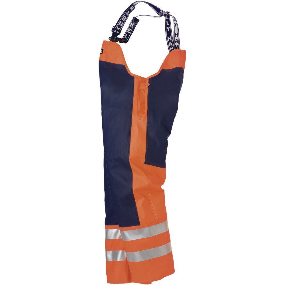 HELLY HANSEN Regen-Latzhose Gr. XXL Lillehammer orange/marine