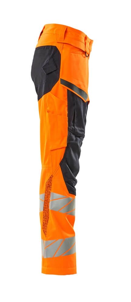 MASCOT Accel Safe Bundhose Damen Diamit Gr. 82C46 hi-vis or/schwarzbl 19578-236