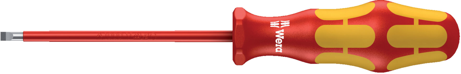WERA Schlitz-Schraubendreher VDE mitLasertip 5,5x1,0x200mm