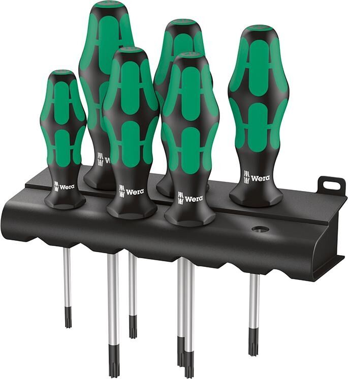 WERA Schraubendreher Set TX 6-teilig
