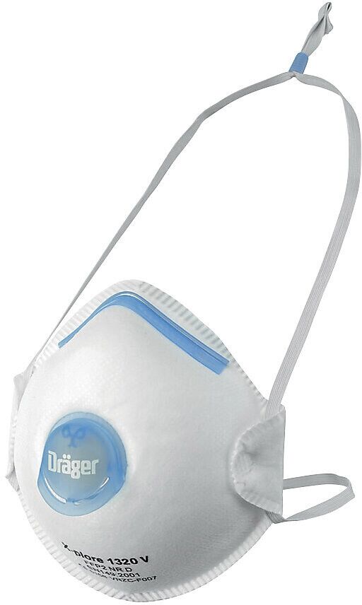DRÄGER Atemschutzmaske X-plore 1320V FFP2 NR D #3951214