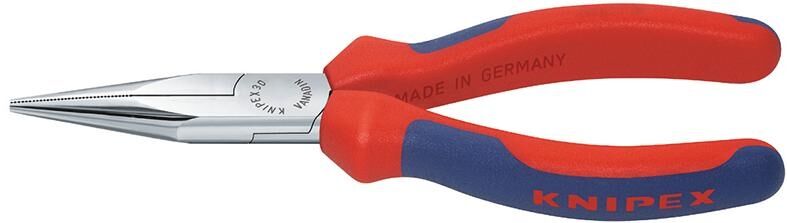 KNIPEX Langbeckzange 160mm Mehrkomponenten-Hülle verchromt 30 25 160