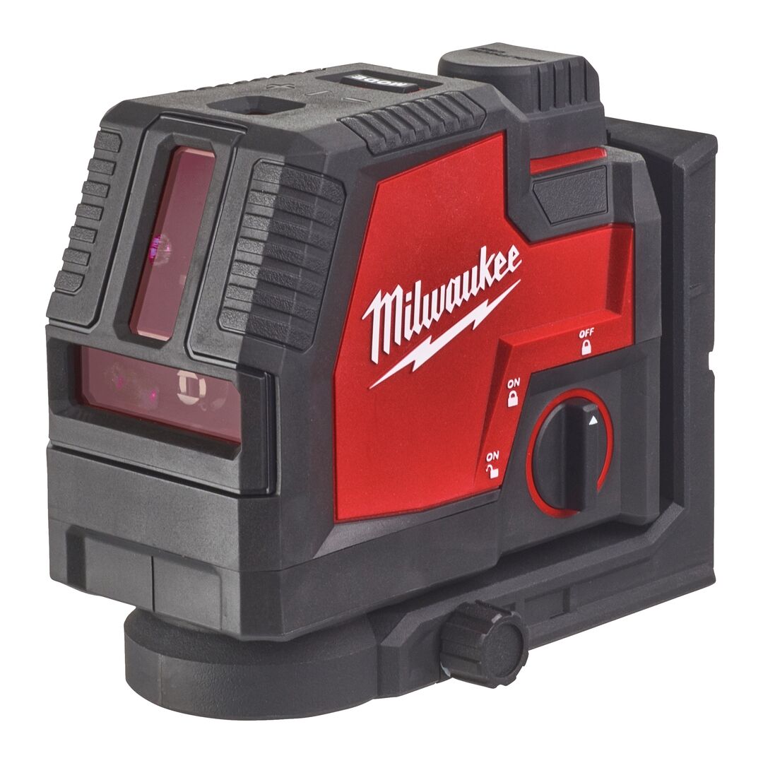 MILWAUKEE Akku-Kreuzlinienlaser L4 CLLP-301C