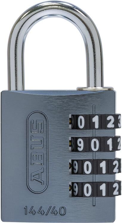 ABUS Zahlen-Hangschloss 144/40 titanium Lock-Tag