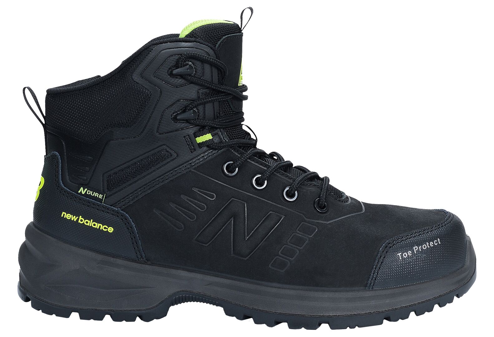 NEW BALANCE Sicherheitsstiefel Calibre Gr. 47,5 W11 S3L SR HRO schwarz MIDCLBR