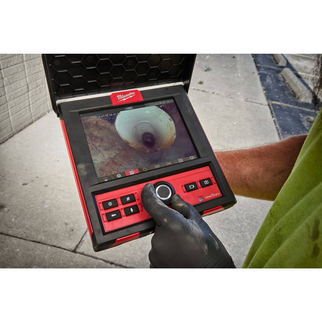 MILWAUKEE Akku-Monitor für Kanalinspektionsgerät M18SIM-0