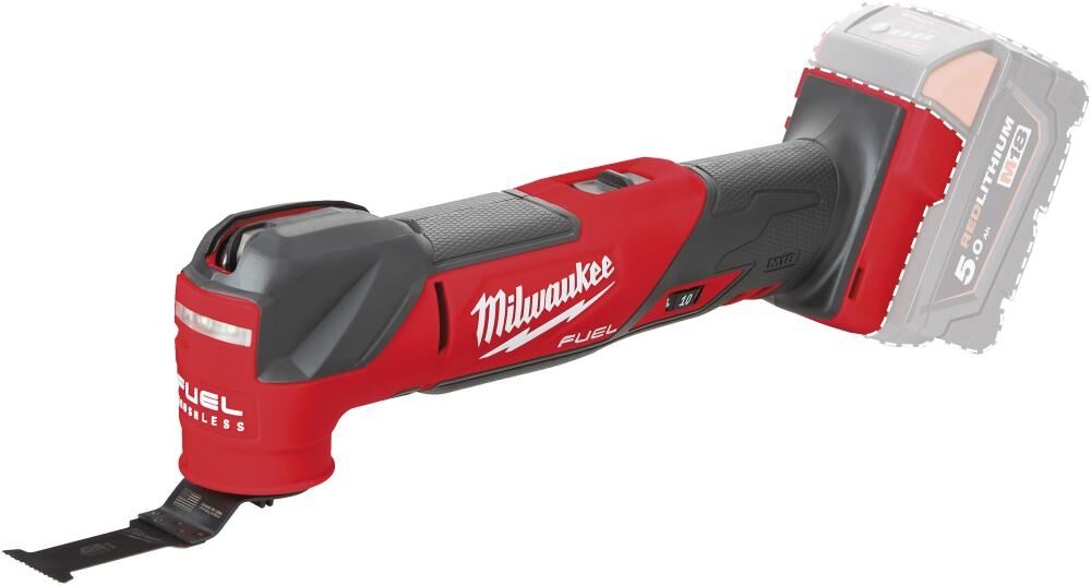 MILWAUKEE Akku-Multitool FUEL M18FMT-0X ohne Akku & Ladegerät in HD Box