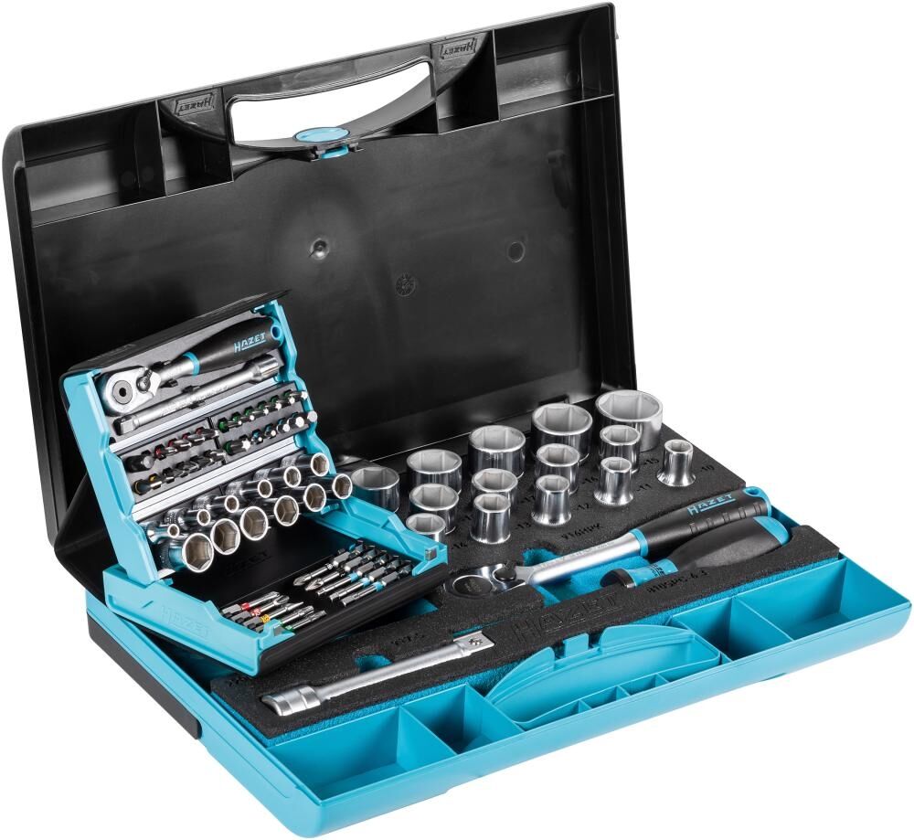 HAZET Steckschlüssel Set 68-teilig 1/4" & 1/2" 953SC