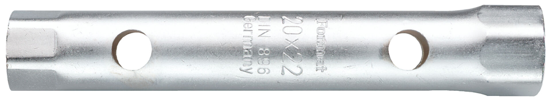FORMAT Rohrsteckschlüssel DIN896-B 24x27mm verchromt