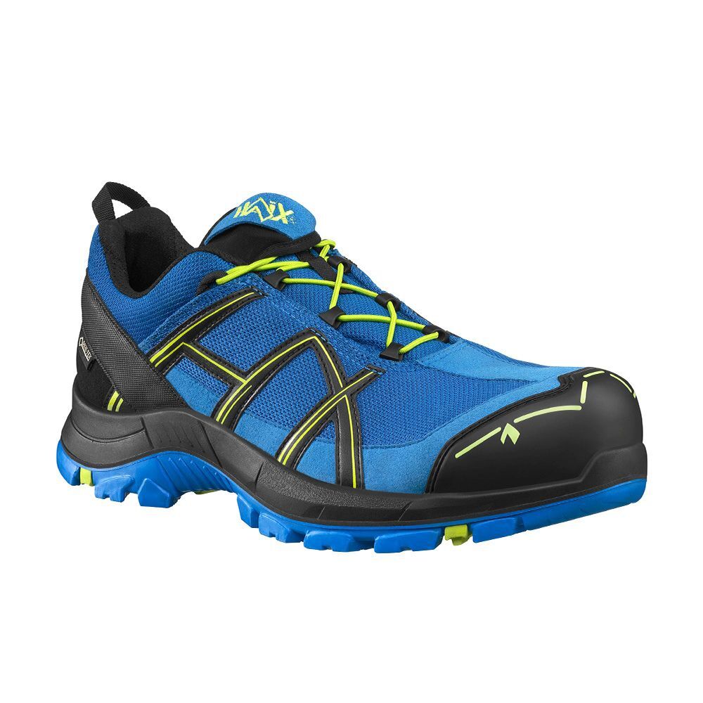 HAIX Sicherheitsschuhe Safety 40 LOW ESD GTX blue/citrus S3 Gr. 46 UK 11,0