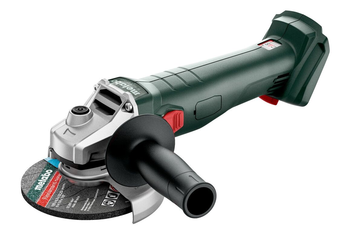 METABO Akku-Winkelschleifer W 18L 9-125 Quick solo in metaBOX