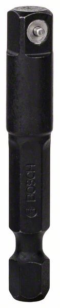 BOSCH Adapter für Steckschlüsseleinsätze 1/4 Zoll 50mm Außenvierkant