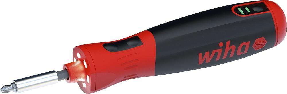 WIHA E-Schraubendreher Set speedE PocketDrive mit Bitbox & Tasche