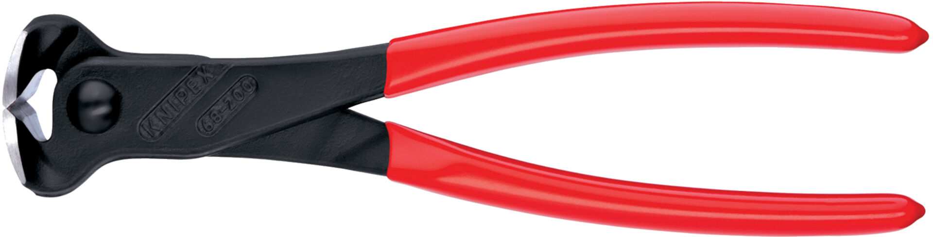 KNIPEX 68 01 180 EAN Vornschneider schwarz atramentiert 180mm