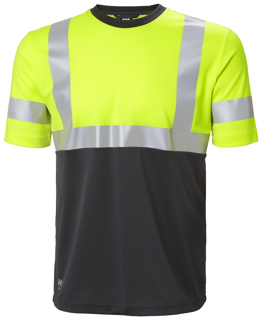 HELLY HANSEN Addvis SS-T-Shirt 79254 Gr. XL YELLOW/EBONY