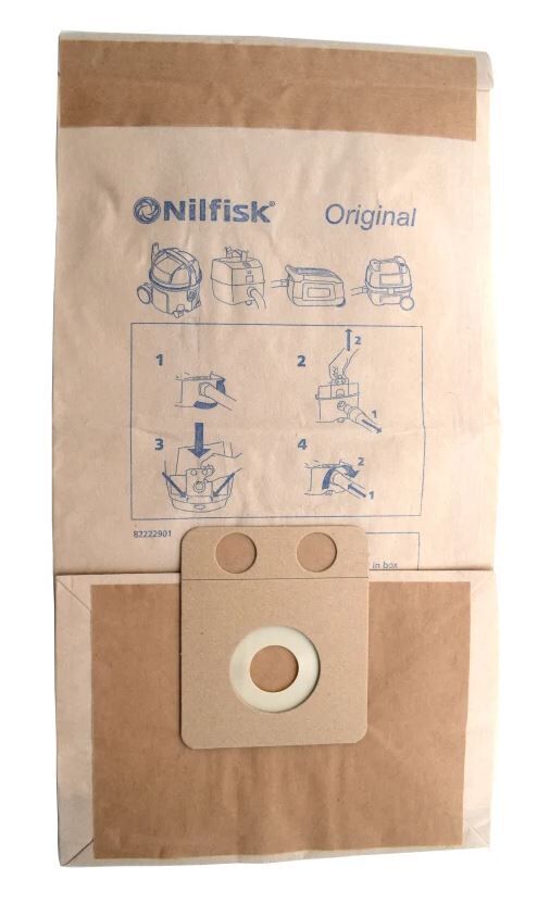 NILFISK Filtersack für Saltix 10 Stück