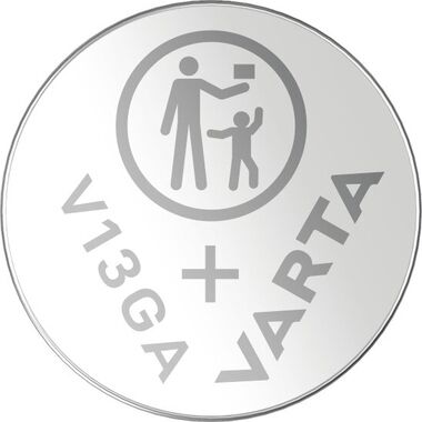 VARTA Knopfzelle LR44 1,5V 125mAh Alkali-Mangan 04276101401