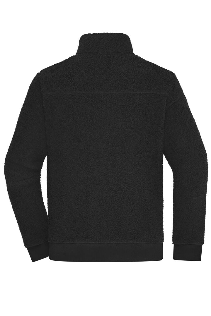DAIBER Sherpa-Jacke Arbeitsjacke Teddyjacke Gr. XXL black JN1862