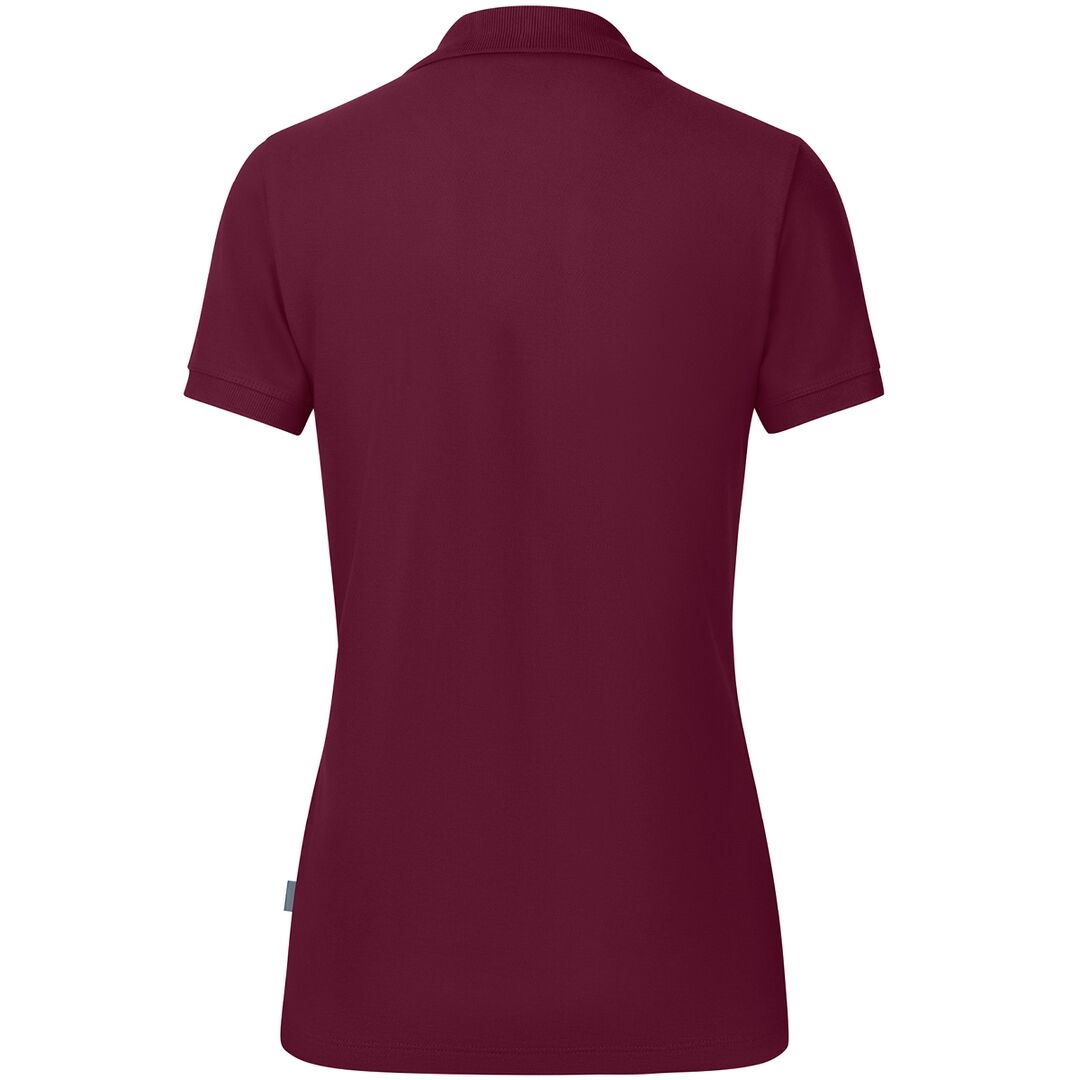 JAKO Polo Organic Damen C6320 Gr. 40 maroon