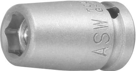ASW Kraft Steckschlüsseleinsatz 1/4" 7mm magnetisch