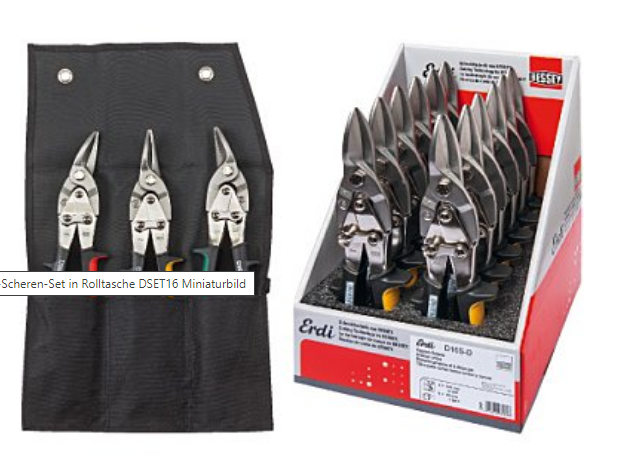 BESSEY Figuren-Scheren Set DSET16