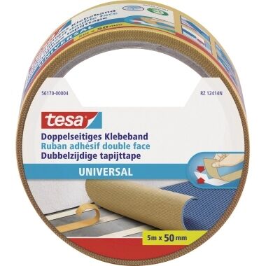TESA Doppelseitiges Klebeband Universal 50mm 5m 56170-00004-01