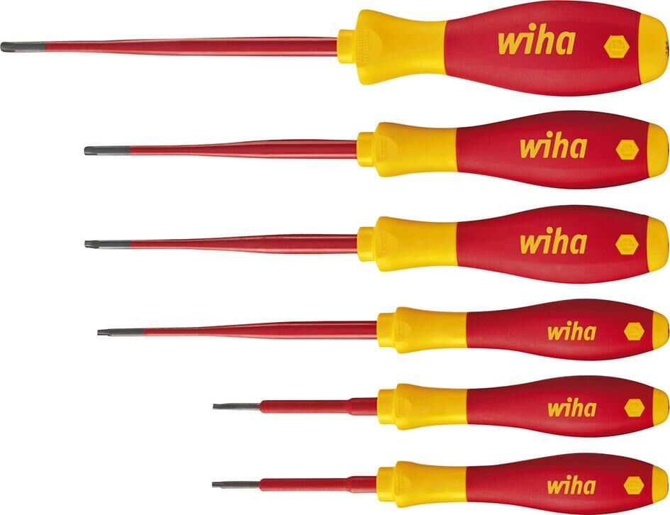 WIHA Schraubendreher Set VDE T8-25 slim 6-teilig