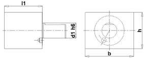FORTIS VDI Vierkant Rohling A1 30x 85mm