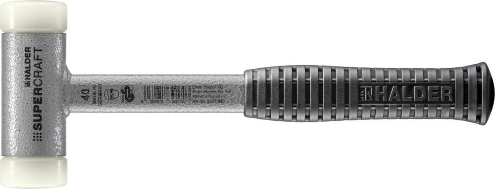 HALDER Schonhammer Stahlrohr 40mm rückschlagfrei