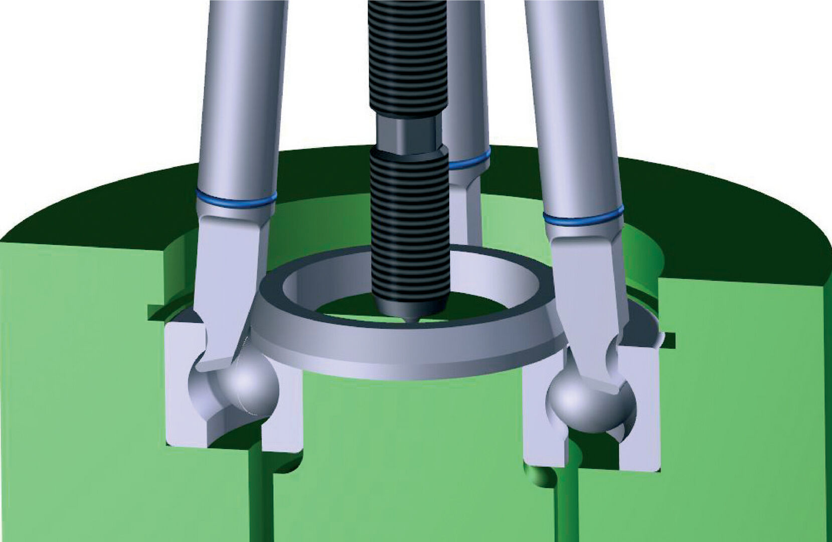 KUKKO Kugellager-Abziehsatz PULLPO Baureihe K-70-C
