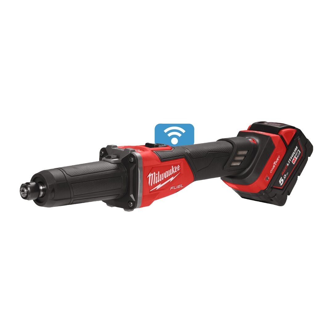 MILWAUKEE Akku-Geradschleifer M18FDGROVB-502X,2x18V 5Ah Ladegerät