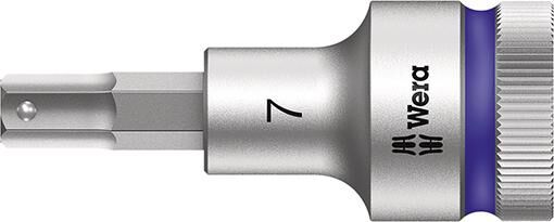 WERA Schraubendreher-Einsatz 1/2" 7x 60mm i 6kt. HF