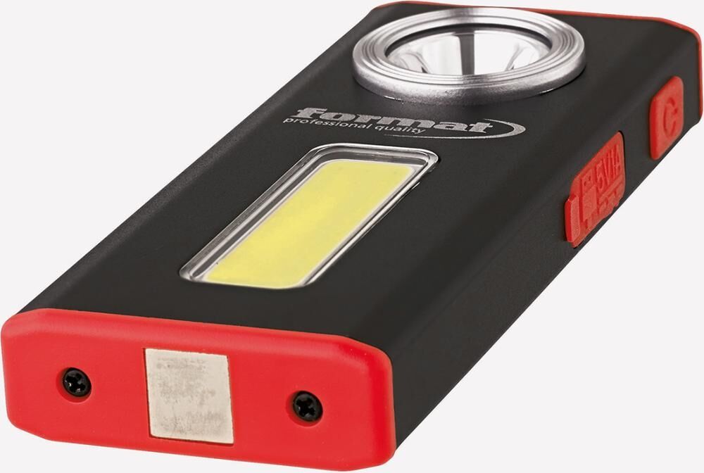 FORMAT LED Akku-Handleuchte Alu 500 Lumen