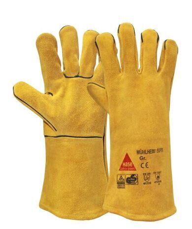 HASE Schweißerhandschuhe Mühlheim 1 Super TÜV GS Gr. 10